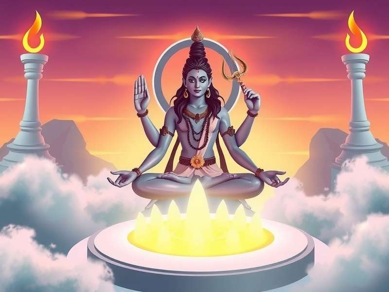Om Namah Shivaya Serenity Meditation Interface