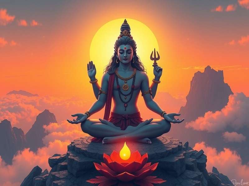 Om Namah Shivaya Serenity Game Visuals